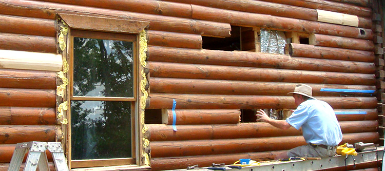 Log Home Repair Weldon,  North Carolina